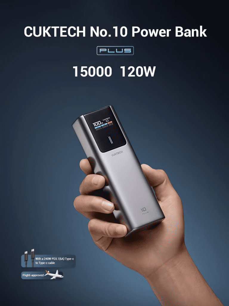 Cuktech PB150P Pin sạc dự phòng 15000mAh 150W 42 Cuktech PB150P Pin sạc dự phòng 15000mAh 150W