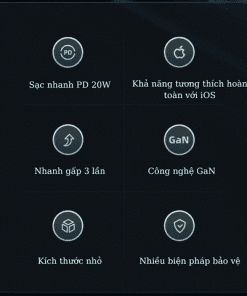 CUKTECH HA716C củ sạc mini type C 20W - Hình 6