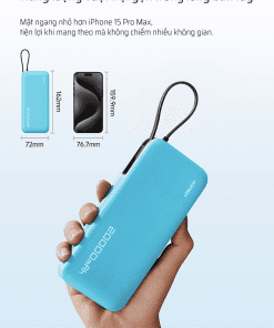 CUKTECH PB200N Pin sạc dự phòng 20000mAh 55W 42 CUKTECH PB200N Pin sạc dự phòng 20000mAh 55W - Hình 19