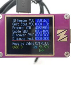 Cáp type C 0.5m sạc nhanh 240W Cuktech CTC605N - Hình 6