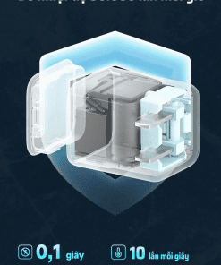 Sạc nhanh trong suốt nhỏ gọn Cuktech AD301N 18 Sạc nhanh trong suốt nhỏ gọn Cuktech AD301N - Hình 7