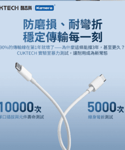 Cáp C to C 0.5m 60W CUKTECH CTC305N - Hình 7