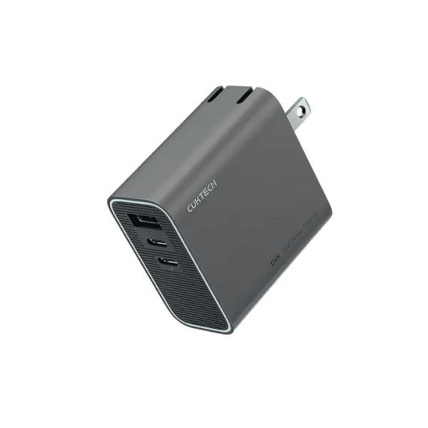 Củ Sạc nhanh 3 cổng 65W Cuktech AD653CUS 2 Củ Sạc nhanh 3 cổng 65W Cuktech AD653CUS - Ảnh 2