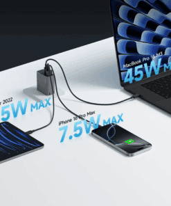 Củ Sạc nhanh 3 cổng 65W Cuktech AD653CUS 11 Củ Sạc nhanh 3 cổng 65W Cuktech AD653CUS - Hình 3