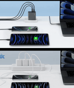 Củ Sạc nhanh 3 cổng 65W Cuktech AD653CUS 14 Củ Sạc nhanh 3 cổng 65W Cuktech AD653CUS - Hình 6