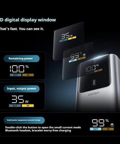 Pin dự phòng Mini Cuktech PB1055 10.000mAh 55W 10 Pin dự phòng Mini Cuktech PB1055 10.000mAh 55W - Hình 4