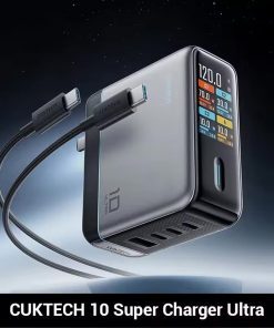 Củ sạc nhanh GaN CUKTECH AD1204U 120W 4 cổng 8 Củ sạc nhanh GaN CUKTECH AD1204U 120W 4 cổng - Hình 2