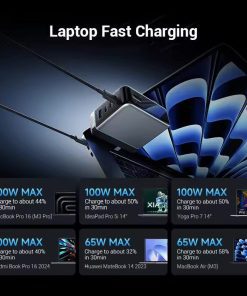 Củ sạc nhanh GaN CUKTECH AD1204U 120W 4 cổng 11 Củ sạc nhanh GaN CUKTECH AD1204U 120W 4 cổng - Hình 5