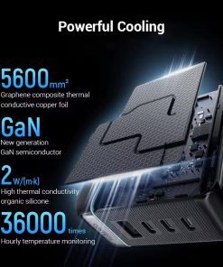 Củ sạc nhanh GaN CUKTECH AD1204U 120W 4 cổng 12 Củ sạc nhanh GaN CUKTECH AD1204U 120W 4 cổng - Hình 6