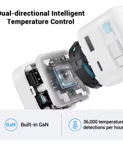 Sac Nhanh Cuktech Cuktech 67w Gan Charger Cap Built In Usb C Ad653w 5 - Hình 3