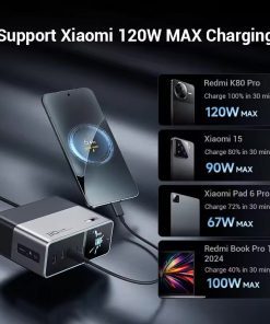 Trạm sạc để bàn 300W CUKTECH 30 Ultra TA3005U - Hình 5