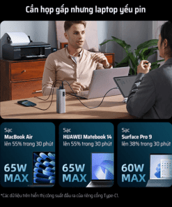 CUKTECH PB200 Sạc Dự Phòng 20000mAh 100W - Hình 12