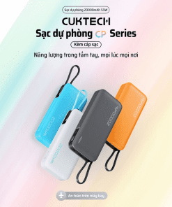 CUKTECH PB200N Pin sạc dự phòng 20000mAh 55W 36 CUKTECH PB200N Pin sạc dự phòng 20000mAh 55W - Hình 13