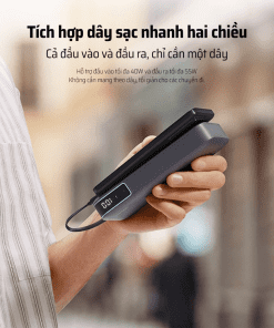 CUKTECH PB200N Pin sạc dự phòng 20000mAh 55W 34 Webmau16.com Pin Du Phong Cuktech 20000 Mah Max 55w Built In Usb C Connector Pb200n 14 1 - Hình 11