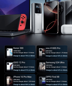 Cuktech PB150P Pin sạc dự phòng 15000mAh 150W 37 Cuktech PB150P Pin sạc dự phòng 15000mAh 150W - Hình 17