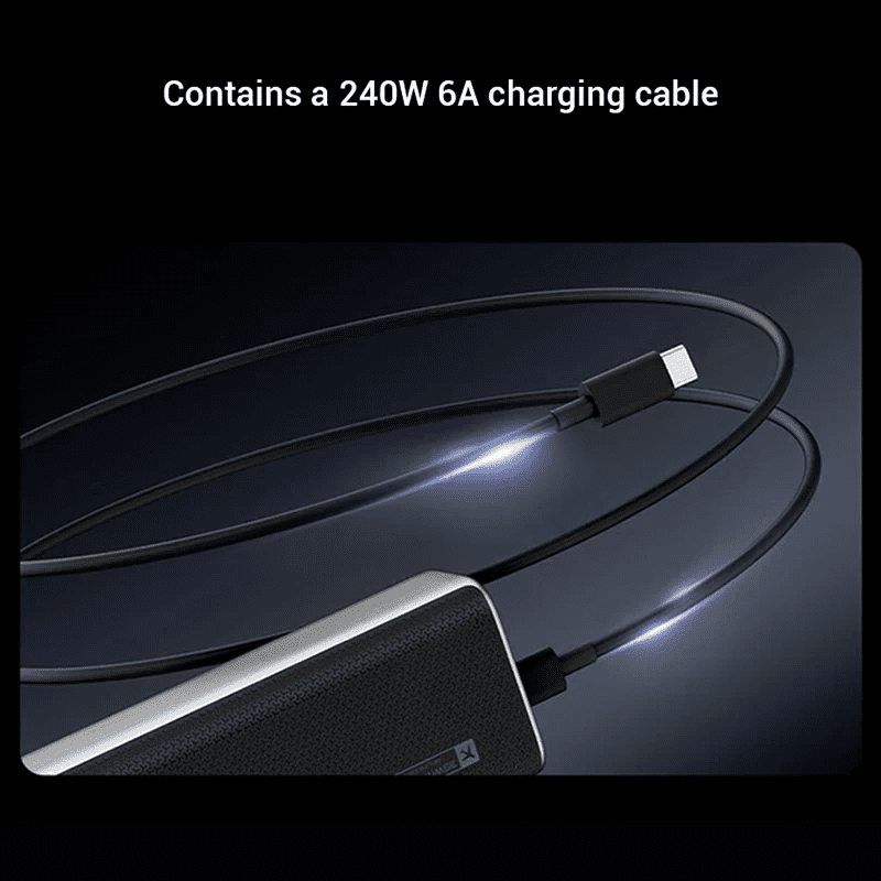 Cuktech PB100P Pin sạc dự phòng 10000mAh 150W 7 Cuktech PB100P Pin sạc dự phòng 10000mAh 150W - Ảnh 7