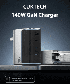 CUKTECH AD1404U Bộ sạc nhanh 140W 4 cổng 29 CUKTECH AD1404U Bộ sạc nhanh 140W 4 cổng - Hình 13