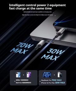 Cáp Sạc Type-C Ra 2 Type-C CUKTECH C2C515 8 Cáp Sạc Type-C Ra 2 Type-C CUKTECH C2C515 - Hình 3