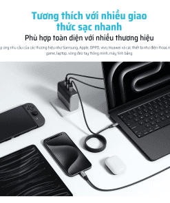 Cáp Sạc Nhanh Type-C 1.5m CUKTECH CMC615 - Hình 8
