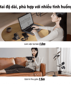 Cáp Sạc Nhanh Type-C 1.5m CUKTECH CMC615 - Hình 3