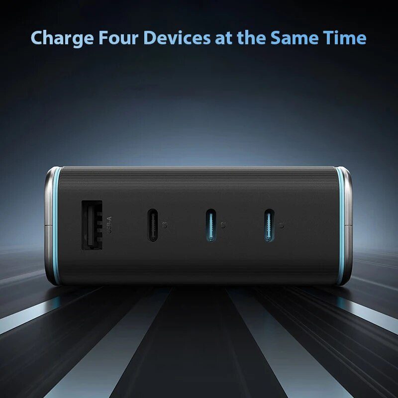 CUKTECH AD1404U Bộ sạc nhanh 140W 4 cổng 4 CUKTECH AD1404U Bộ sạc nhanh 140W 4 cổng - Ảnh 4