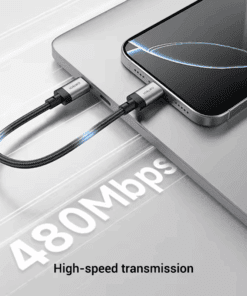 Cáp type-C 15cm 240W Cuktech CTC615S - Hình 2