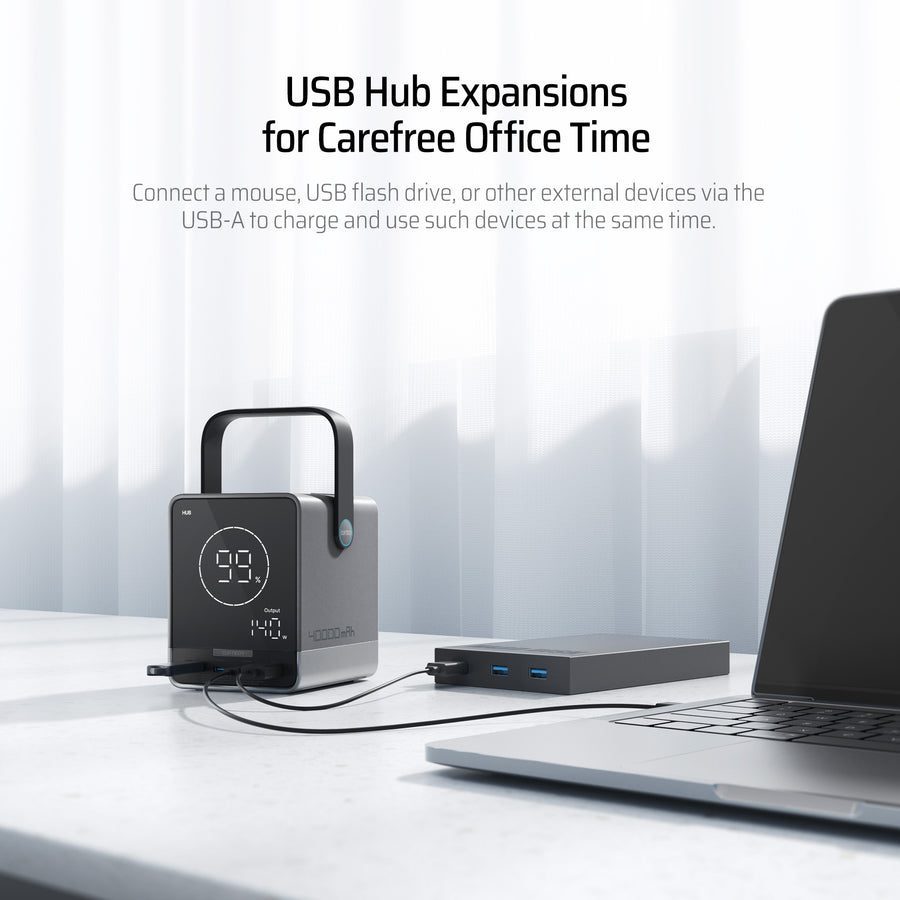 Pin sạc dự phòng 40000mAh 300W CUKTECH P01CT 4 Pin sạc dự phòng 40000mAh 300W CUKTECH P01CT - Ảnh 4