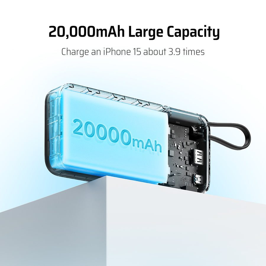 CUKTECH PB200N Pin sạc dự phòng 20000mAh 55W 5 CUKTECH PB200N Pin sạc dự phòng 20000mAh 55W - Ảnh 5