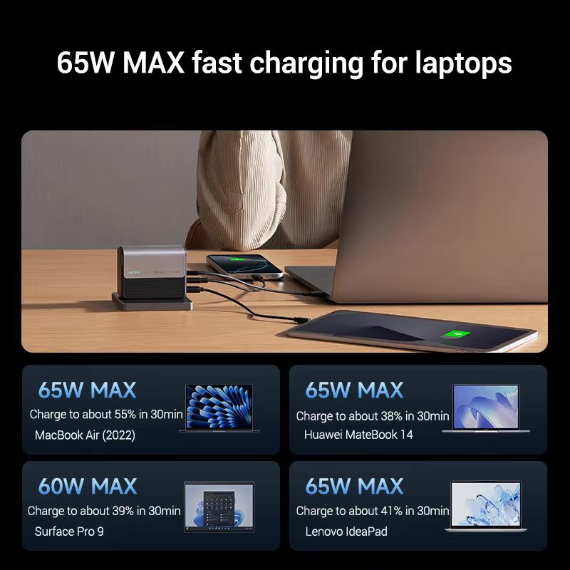 Củ sạc kiêm pin dự phòng 5000mAh CUKTECH BA651 3 Củ sạc kiêm pin dự phòng 5000mAh CUKTECH BA651 - Ảnh 3