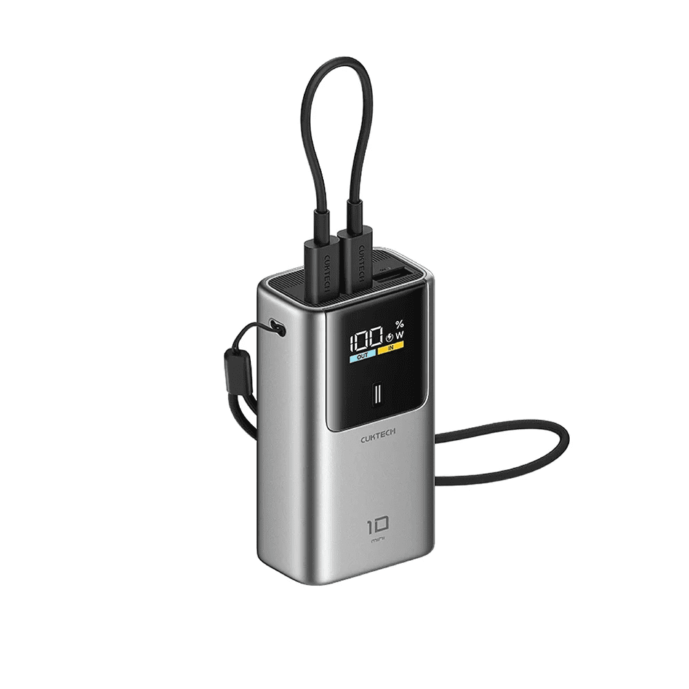 Pin dự phòng Mini Cuktech PB1055 10.000mAh 55W 1 Pin dự phòng Mini Cuktech PB1055 10.000mAh 55W